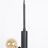 Pendant Lamp Hawk Black Tall