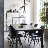 Pendant Lamp Hawk Black Tall