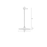 Pendant Lamp Balance L Black