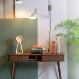 Wall Lamp Double Shady Grey