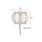 Wall Lamp Corridor Black