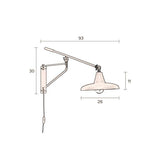 Wall Lamp Hector Teal