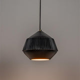 Pendant Lamp Aysa Wide Black