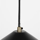 Pendant Lamp Aysa Wide Black