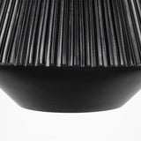 Pendant Lamp Aysa Wide Black