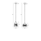 Pendant Lamp Aysa Wide Sand