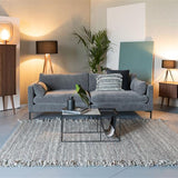 Carpet Frills 170x240 Grey/Blue