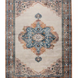 Carpet Mahal Blue/Brick 170x240