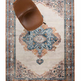 Carpet Mahal Blue/Brick 170x240