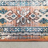 Carpet Mahal Blue/Brick 170x240