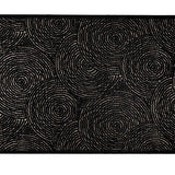 Carpet Dots 170x240 Pure Black