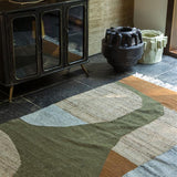Carpet Pavilion 200x300 Natural Green Brown