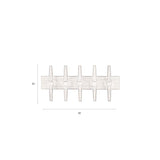 Wall Coat Rack Jakub Black