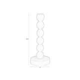 Candle Holder Bubbles One Shine Silver