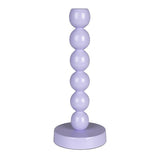 Candle Holder Bubbles One Shiny Lilac