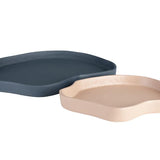 Tray Revolt Set Of 2 Blue Pink