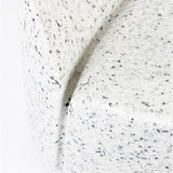 Lounge Chair Bloom White-Terrazzo