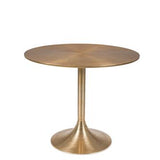 Hypnotising Round Dining Table Gold