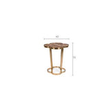 It's Marblelicious Side Table