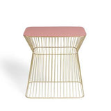 No Offence Side Table Old Pink