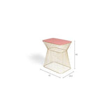 No Offence Side Table Old Pink