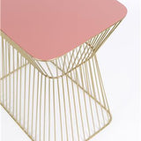 No Offence Side Table Old Pink