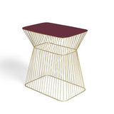 No Offence Side Table Wine Red