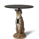 Proudly Crowned Panther Side Table Spotted