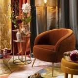 So Curvy Lounge Chair Orange
