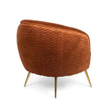So Curvy Lounge Chair Orange