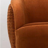 So Curvy Lounge Chair Orange