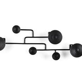 Wall Coat Rack Hypnotising Black