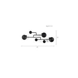 Wall Coat Rack Hypnotising Black
