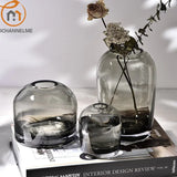European Style Simple Vase Creative INS Glass Flower Ware