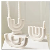 Ceramic Candlestick Holder