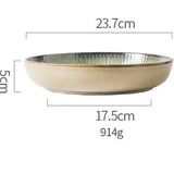 ANTOWALL Japanese Ceramic Plates & Rice Bowl