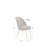 Chair Barbara Boucle Ochre