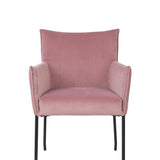 Armchair Dion Velvet Pink