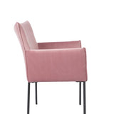 Armchair Dion Velvet Pink