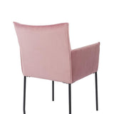 Armchair Dion Velvet Pink