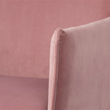 Armchair Dion Velvet Pink