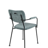 Armchair Benson Grey Blue