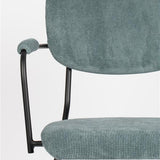 Armchair Benson Grey Blue