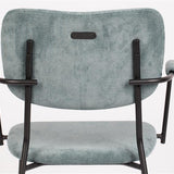 Armchair Benson Grey Blue