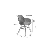 Armchair Albert Kuip Soft Blue