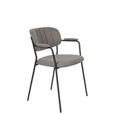 Armchair Jolien Black/Grey