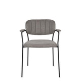 Armchair Jolien Black/Grey