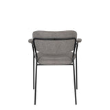 Armchair Jolien Black/Grey