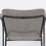 Armchair Jolien Black/Grey
