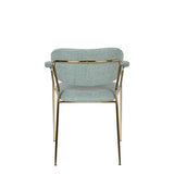 Armchair Jolien Gold/Light Green